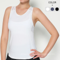 Оптовая работа в тренажерном зале Tank Top Women Randeveless Top Top Mesh Vest Yoga носить свободный спортивный топ